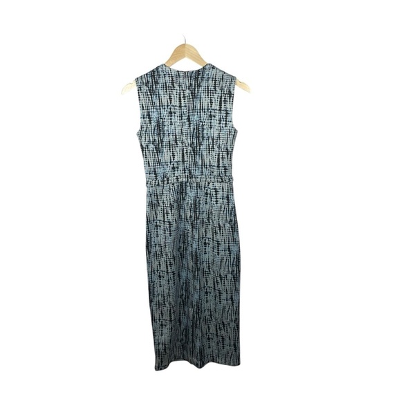 NEW Diane Von Furstenberg Anissa Sheath Midi Jacquard Business Dress Size 0 - Picture 14 of 16